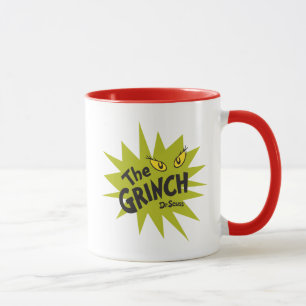Classic The Grinch   Green Starburst Mug