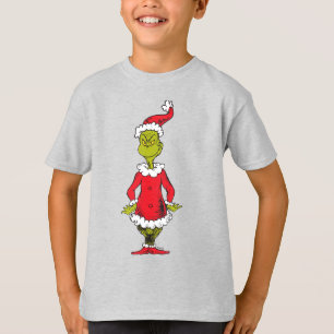 Classic The Grinch Santa Claus T-Shirt