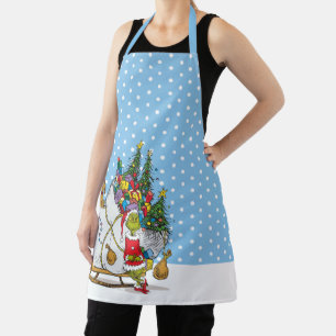 Classic The Grinch   The Grinch & Max Runaway Slei Apron