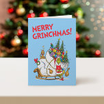 Classic The Grinch | The Grinch & Max Runaway Slei Holiday Card<br><div class="desc">The holidays will not be complete without The Grinch!  HOW THE GRINCH STOLE CHRISTMAS is a classic story of a town called Who-ville and how the Christmas spirit can melt even the coldest of hearts.</div>