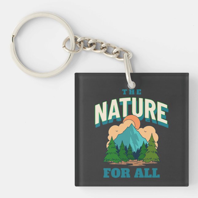 Classic The Nature for All Key Ring (Front)