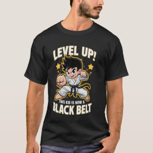 Classic This Kid Is Now A Black Belt Karate Hapkid T-Shirt