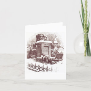 Classic Thomas Nast Christmas Card