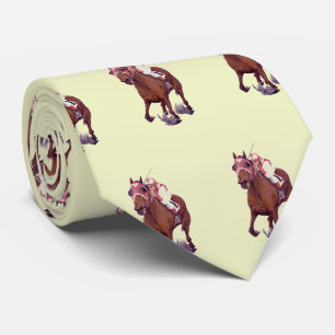 Classic Thoroughbred Horse Tie