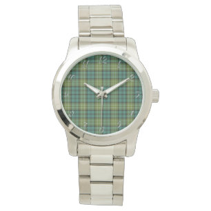 Classic Timeless Clan Allan Tartan Plaid Gift Watch