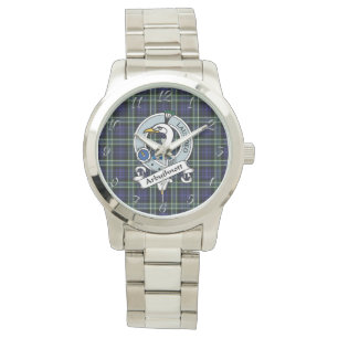 Classic Timeless Clan Arbuthnot Tartan Plaid Gift  Watch