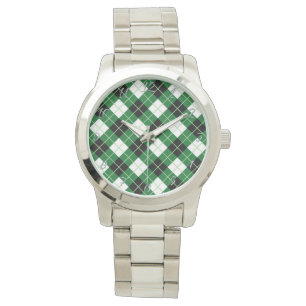 Classic Timeless Clan Argyle Diagonal Diamond Tart Watch