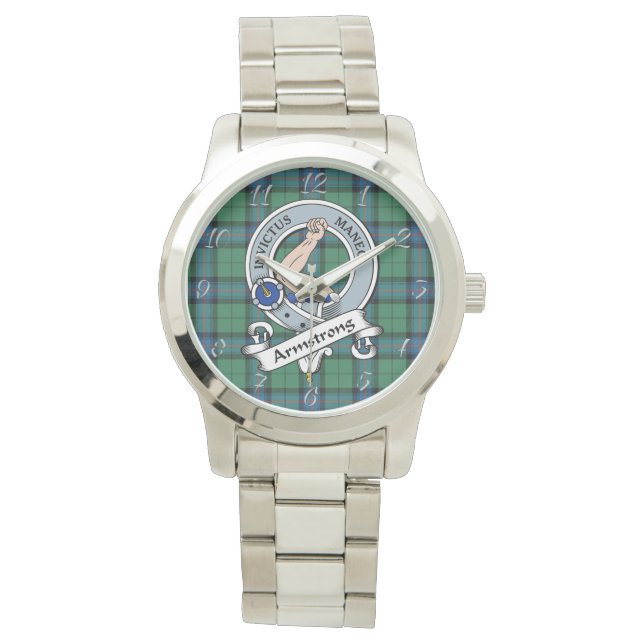 Classic Timeless Clan Armstrong Ancient Badge Tart Watch (Front)