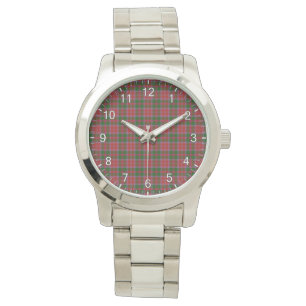 Classic Timeless Clan Blackford Tartan Plaid Gift  Watch