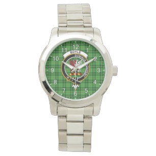 Classic Timeless Clan Boyle Tartan Badge Plaid Gif Watch