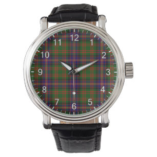 Classic Timeless Clan Cochrane Tartan Plaid Gift Watch