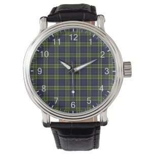 Classic Timeless Clan Colquhoun Modern Tartan Plai Watch