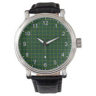 Classic Timeless Clan Cranstoun Modern Tartan Plai Watch