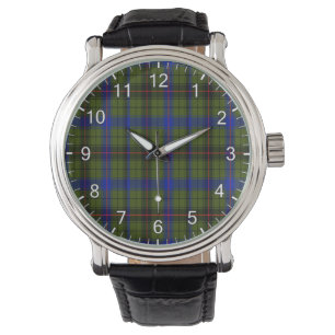 Classic Timeless Clan Dawson Tartan Plaid Gift Watch