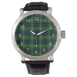 Classic Timeless Clan Donald MacDonald Tartan Plai Watch