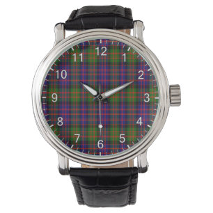 Classic Timeless Clan Donaldson Tartan Plaid Gift  Watch