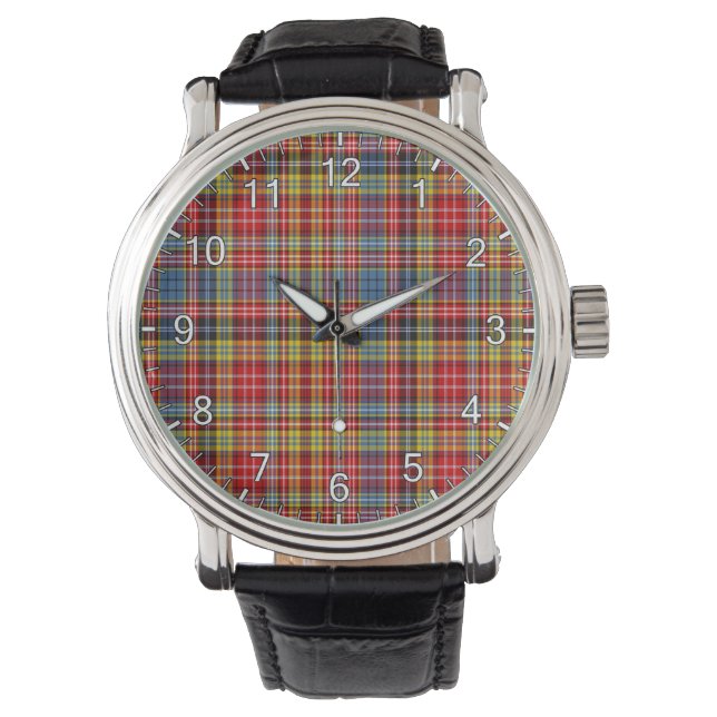 Classic Timeless Clan Drummond Of Strathallan Tart Watch (Front)