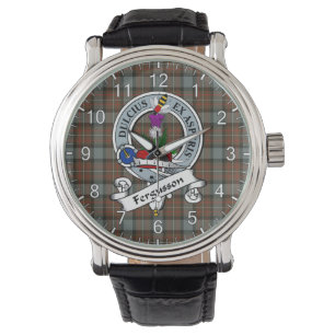 Classic Timeless Clan Ferguson Weathered Badge Tar Watch