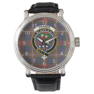 Classic Timeless Clan Fraser Hunting Modern Tartan Watch