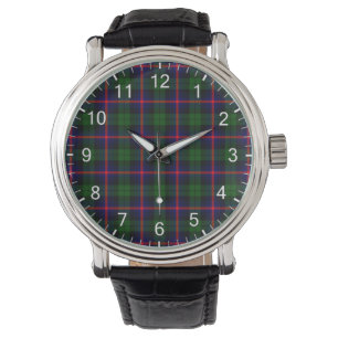 Classic Timeless Clan Urquhart Tartan Plaid Gift Watch
