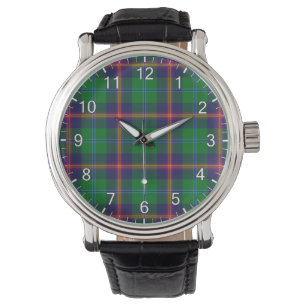 Classic Timeless Clan Young Tartan Plaid Gift Watch