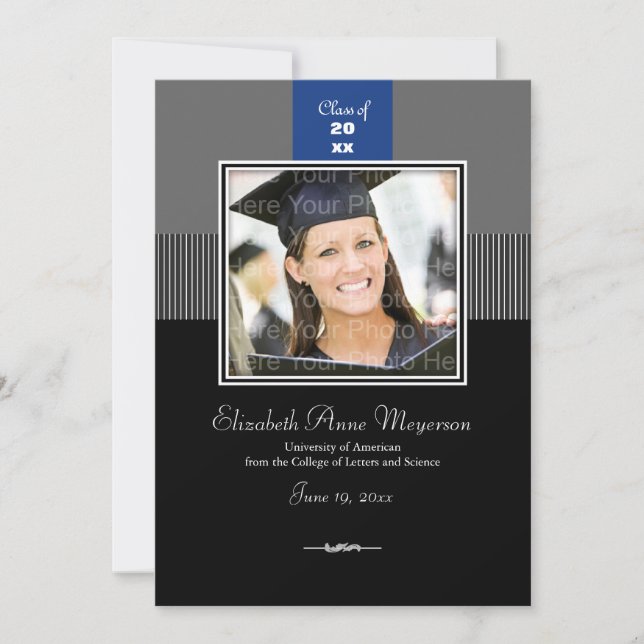 Classic Top Band: Blue Invitation (Front)