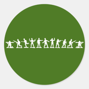 Classic Toy Soldiers Classic Round Sticker