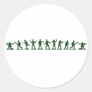 Classic Toy Soldiers Classic Round Sticker