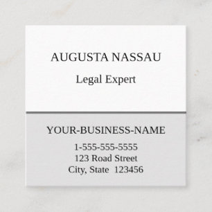 Classic, Traditional Business Card