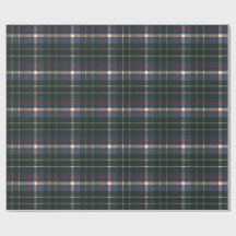 Classic traditional Navy & Green Plaid Christmas