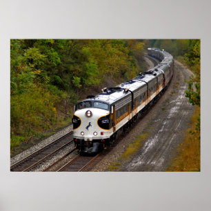 Classic Train Poster