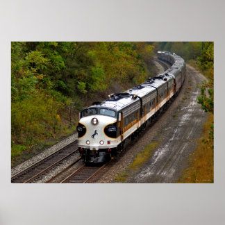 Classic Train Poster