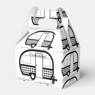 Classic Travel Trailer Caravan Thunder_Cove Favour Box