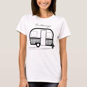 Classic Travel Trailer Caravan Thunder_Cove T-Shirt