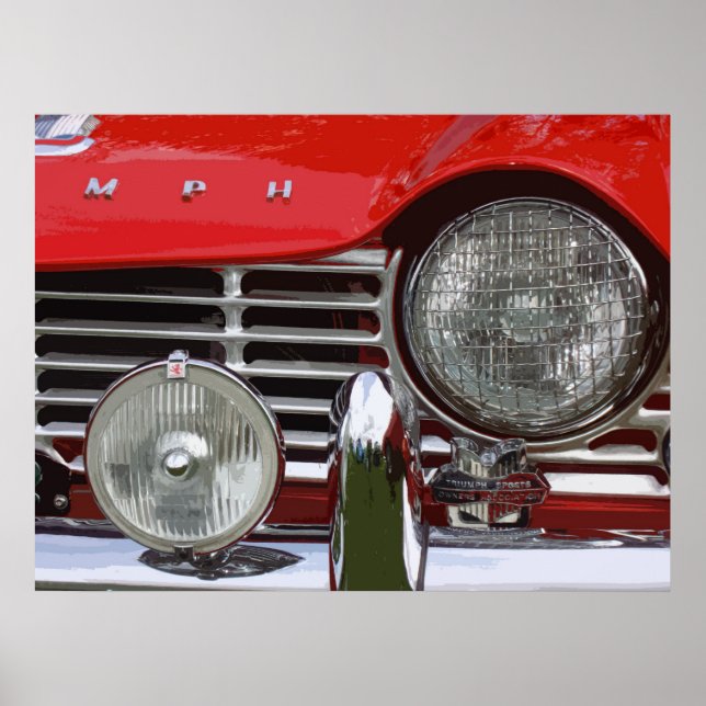 CLASSIC TRIUMPH POSTER (Front)