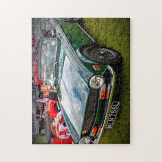 Classic Triumph TR6 sports car Jigsaw Puzzle