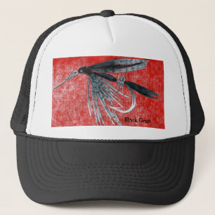 Classic Trout Fly Hat "Black Gnat"