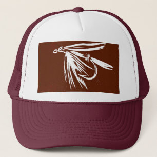 Classic Trout Fly Hat "Wet Fly Brown"