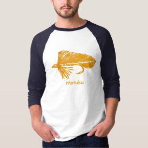 Classic Trout Fly Matuka streamer, fly fishing, T-Shirt