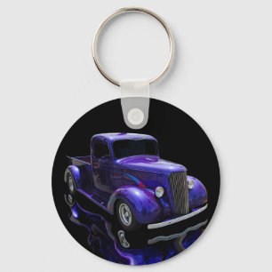 Classic truck key ring