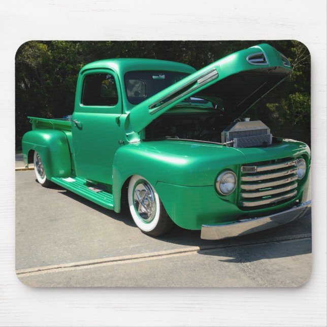 classic truck mouse mat (Front)