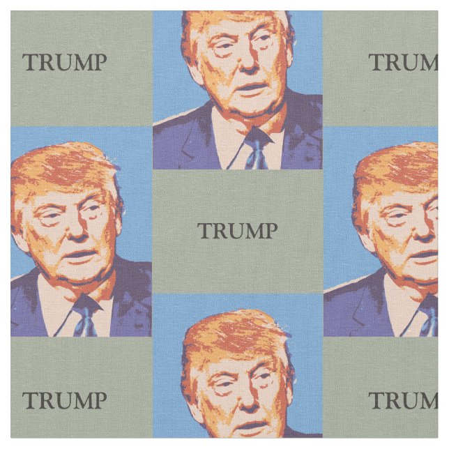 Classic Trump 2024 Fabric (Close Up)