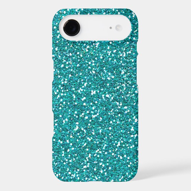 Classic Turquoise Print Case-Mate iPhone Case (Back)