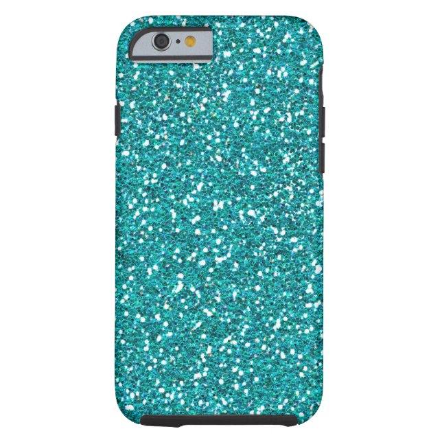Classic Turquoise Print Case-Mate iPhone Case (Back)