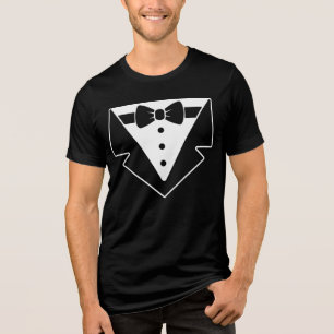 Classic Tuxedo Graphic Shirt