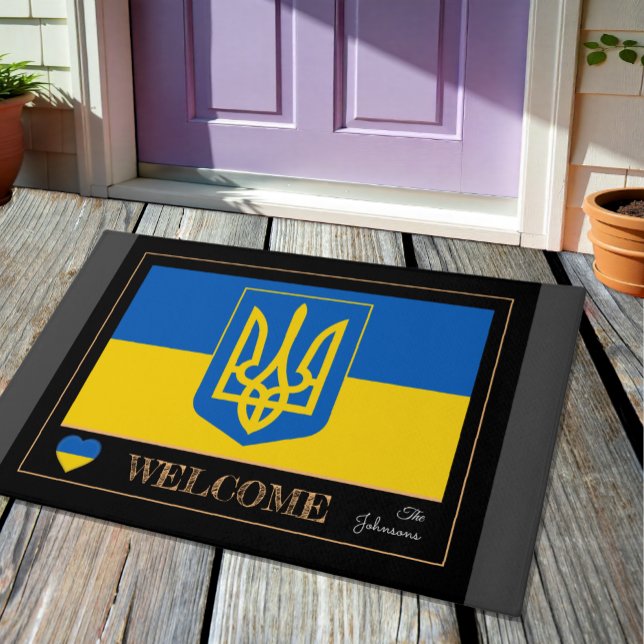 Classic Ukraine, Ukrainian Flag mats / Welcome (Creator Uploaded)