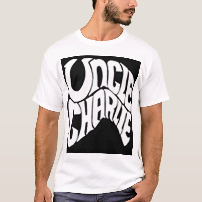 Classic Uncle Charlie Customisable T-Shirt For Men (Front)