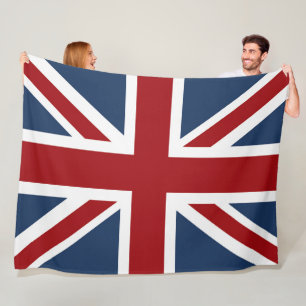 Classic Union Jack Flag Fleece Blanket