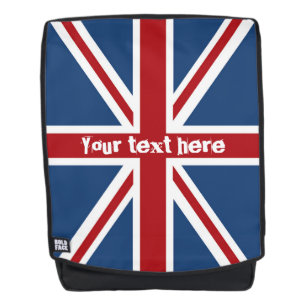 Classic Union Jack UK Flag Backpack