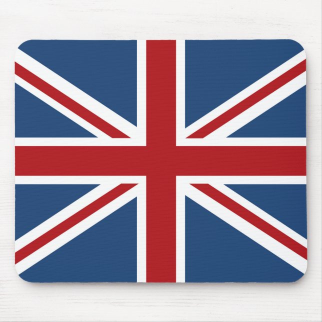 Classic Union Jack UK Flag Mouse Mat (Front)